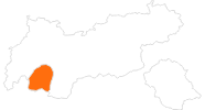 Karte der Webcams im Tiroler Oberland