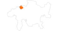 map of all tourist attractions in Flims Laax Falera