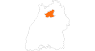Karte der Ausflugsziele im Heilbronner Land