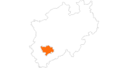 Karte der Ausflugsziele in Köln & Rhein-Erft-Kreis
