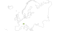 Karte der Radwetter in der Schweiz