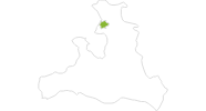 Karte der Radtouren in Salzburg & Umgebungsorte