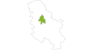 Karte der Wetter in Belgrad