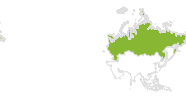 Karte der Wetter in Russland