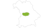 Karte der Wetter im Naturpark Altmühltal