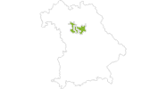 Karte der Wetter in Nürnberg und Umgebung