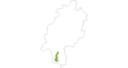 Karte der Wetter an der Bergstraße