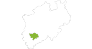 Karte der Radtouren in Köln & Rhein-Erft-Kreis