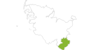 Karte der Wetter im Herzogtum Lauenburg