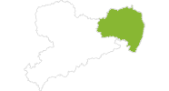 Karte der Wetter in Oberlausitz