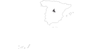 map of all travel guide in the Community of Madrid