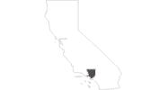 Karte der Reiseziele in Los Angeles