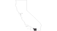 Karte der Reiseziele in San Diego