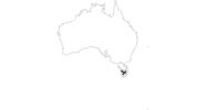 map of all travel guide in Tasmania