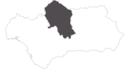 Karte der Reiseziele in Córdoba