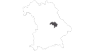 map of all travel guide Regensburg and surroundings