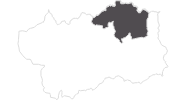 Karte der Reiseziele in der Matterhorn-Region