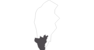 Karte der Reiseziele in Rogaland