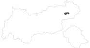 Karte der Wetter in den Kitzbühler Alpen - Brixental