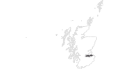 map of all travel guide in Edinburgh and the Lothians