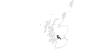 map of all travel guide in Loch Lomong, the Trossachs & Forth Valley