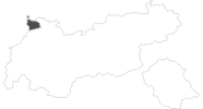 Karte der Reiseziele im Tannheimer Tal