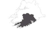 Karte der Reiseziele in Cork