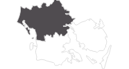Karte der Reiseziele in Südjütland