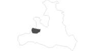 Karte der Reiseziele in Saalbach-Hinterglemm