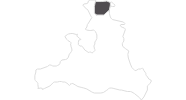 Karte der Reiseziele im Salzburger Seenland