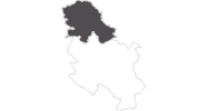 Karte der Reiseziele in der Provinz Vojvodina