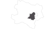 Karte der Reiseziele im Wienerwald