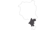 Karte der Reiseziele in der Region Luganersee