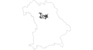 Karte der Reiseziele in Nürnberg und Umgebung
