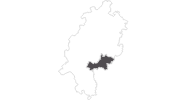 Karte der Wetter am Spessart / Kinzigtal