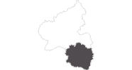 Karte der Reiseziele in der Pfalz