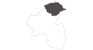 Karte der Reiseziele im Westerwald