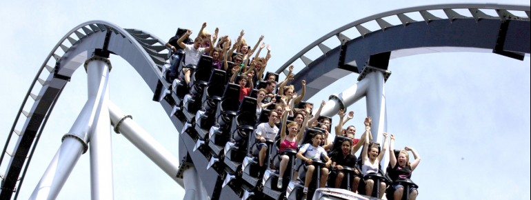 Spaß und Action verspricht der Europapark!