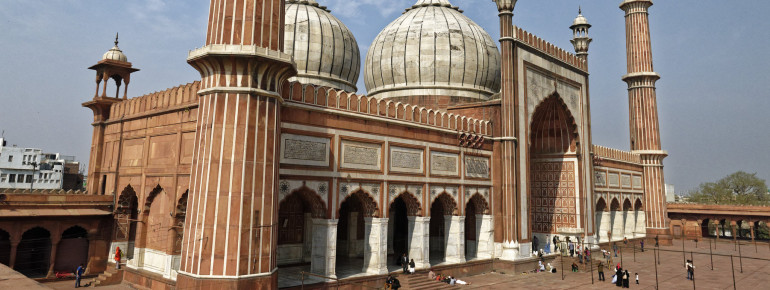 Die Jama Masjid Moschee in Delhi