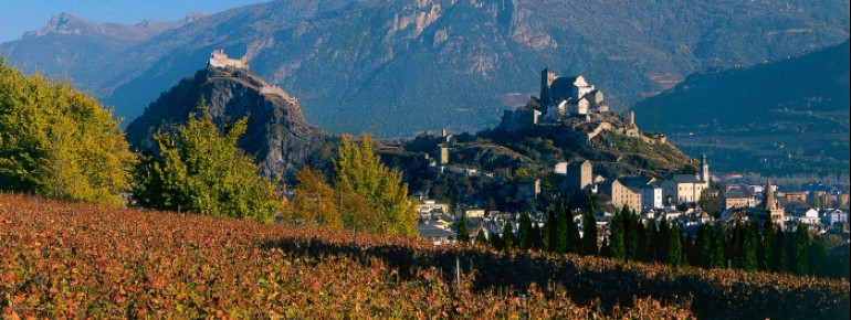 Die Stadt Sion/Sitten ist eines der kulturellen Zentren des Kantons