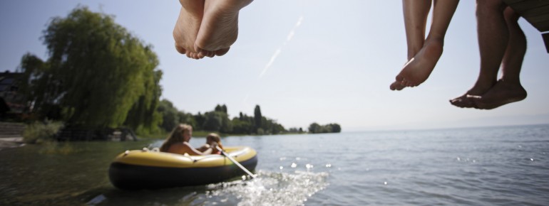 Abkühlung an heißen Sommertagen.