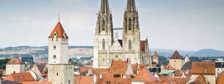 UNESCO World Heritage: Regensburg's old town.