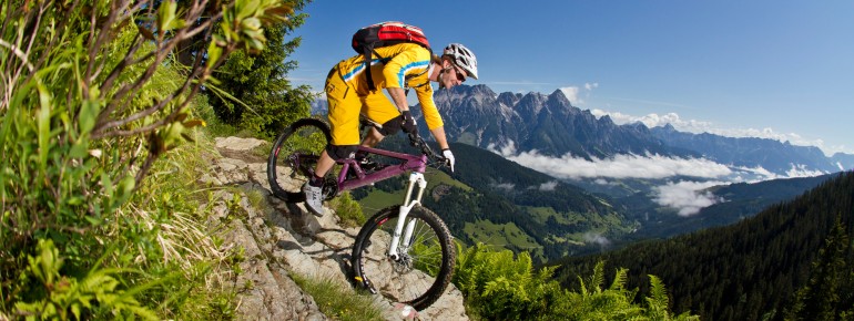 Herausfordernde Downhill-Strecken