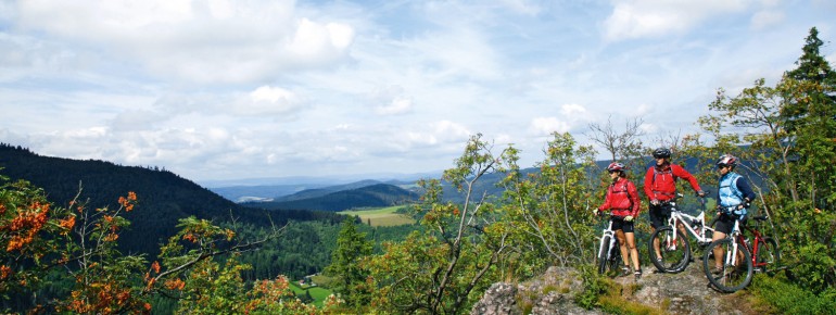 Erkunde eindrucksvolle Landschaften mit dem Rad!