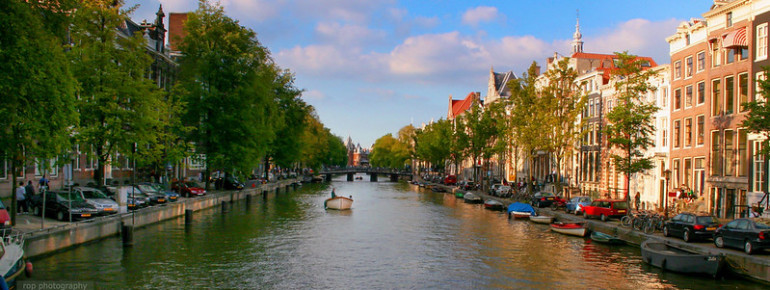 Die niederländische Hauptstadt Amsterdam