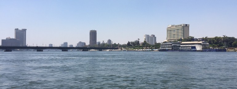 Der Nil in Kairo