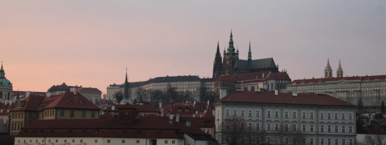 Blick auf die Prager Burg