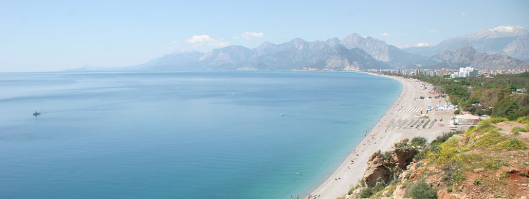 Die Küste von Antalya