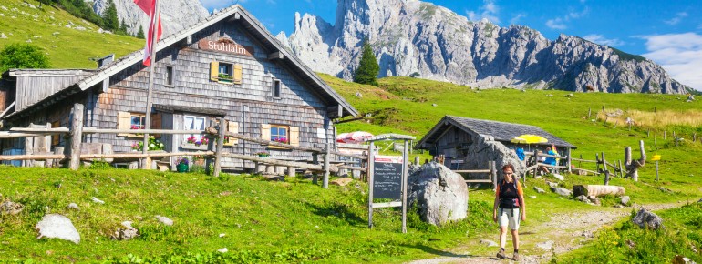 Über 500 Almen laden zu gemütlichen Pausen.