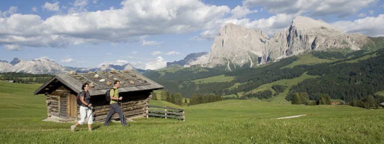 Europas größte Hochalm die Seiser Alm